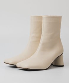 BONTRE 【PRECIEUX JOUET/プレシュウジュエ】ワイドスクエアショートブーツ