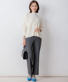 組曲 【WEB限定】ウールカシミヤミックス カーディガン