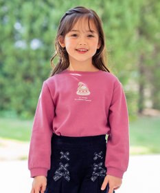 ANY KIDS 【春まで主役】アニマル発泡プリントトレーナー