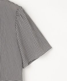 組曲 【先行予約】【WEB限定】サッカーギンガムチェック フロントフリルブラウス