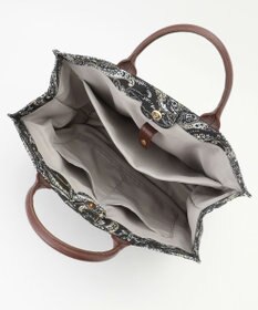 自由区 【カタログ掲載】ペイズリープリント トートバッグ