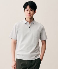 JOSEPH ABBOUD 【キングサイズ・日本素材・オーガニックコットン使用】オーガニックコットンクールビズ ポロ