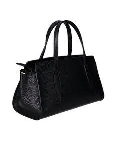 INTER-CHAUSSURES 【LORISTELLA】シュリンクレザーベーシックハンドバッグ