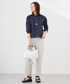 J.PRESS LADIES 小紋 プリント 剣先 スカーフ