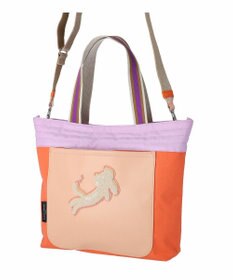 tsumori chisato CARRY キラミックスコンビ トートバッグ 2wayショルダー A4収納 ネコ