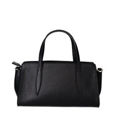 INTER-CHAUSSURES 【LORISTELLA】シュリンクレザーベーシックハンドバッグ