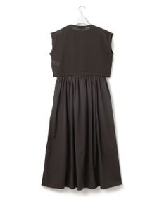 23区 【Oggi8月号掲載/洗える】ニットレイヤード ワンピース