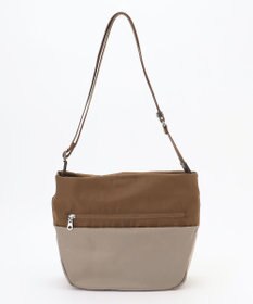 Y'SACCS ドローストリング コンビカラーショルダー