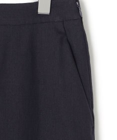 23区 L 【セットアップ対応/洗える】アイアスマットストレッチ セミフレア スカート