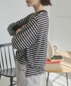 WEGO 【ANGIE VINTAGE】シアースラブボーダーロンＴ