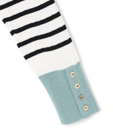 23区 【洗える】シルキーレーヨンワイドリブ ニット