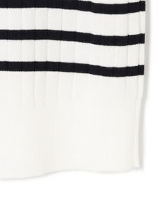 23区 【洗える】シルキーレーヨンワイドリブ ニット