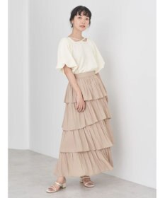 earth music&ecology バルーンスリーブプルオーバー