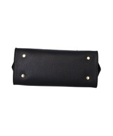 INTER-CHAUSSURES 【LORISTELLA】シュリンクレザーベーシックハンドバッグ