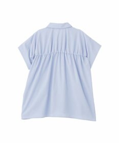 CRAFT STANDARD BOUTIQUE シャーリングショートスリーブブラウス