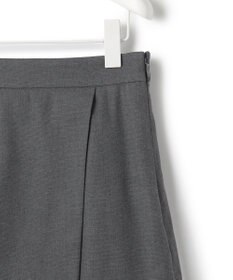 ICB L 【洗える】LooseWeave ドッキングプリーツスカート
