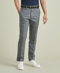 GOTAIRIKU ロングセラー【洗える/折り目加工/シワになりにくい/ウエストアジャスター】ウォッシャブル サマーウール100％パンツ_定番色(ノータック)23/24年モデル