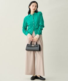 ANY 袖ドットチュールコンビインナー