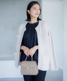 組曲 ツイードニット ジャケット