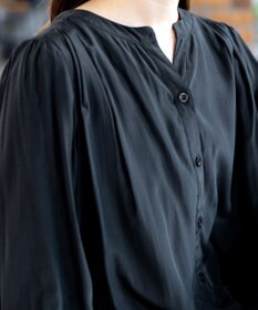 Tiaclasse 【新色追加・洗える】重ねヘムタックブラウス