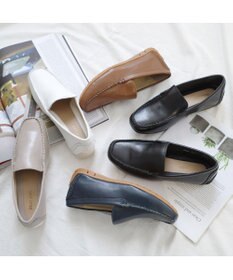 Pointer 本革インヒールローファー