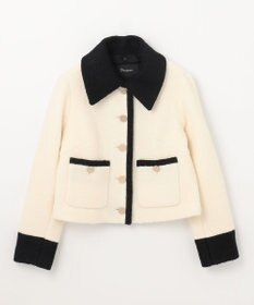 GRACE CONTINENTAL ウールパイルジャケット