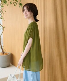 Green Parks 楊柳ドッキングフレンチプルオーバー