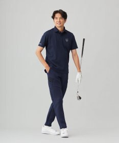 23区GOLF 【MEN】【吸水速乾/UVカット】ハニカムカノコ半袖ポロシャツ