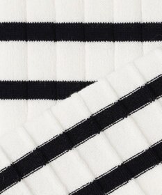 23区 【洗える】シルキーレーヨンワイドリブ ニット