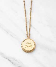 TOCCA LOGO COIN NECKLACE ネックレス