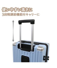 Mother garden しろたん スーツケース  エンブレム《白》