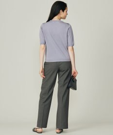 自由区 【アンサンブル対応】アセテートコットンプルオーバー ニット