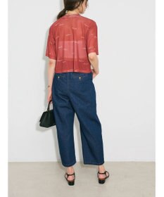 Green Parks デザイン切替カーブパンツ