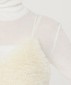 uncrave 【手洗い可】シープライク ファー ビスチェ（uncrave STANDARD）