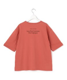 23区 【先行予約】ドロップショルダー メッセージ ロゴTシャツ