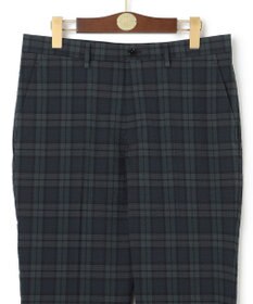 J.PRESS MEN クールマックスサッカー ステムテーパードパンツ