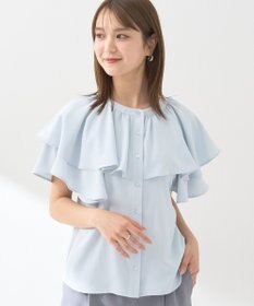 earth music&ecology ケープブラウス