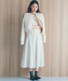 組曲 ナイロンファー半袖プルオーバー