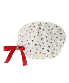 Maison de FLEUR チェリープリントポーチ