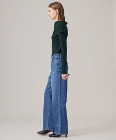 ICB L 【洗える】VIS/PEスムース オフショルダーニット