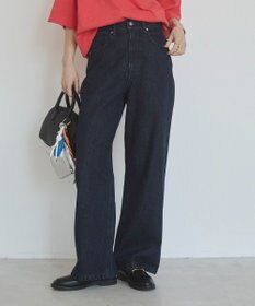 WEGO 【ANGIE VINTAGE/SMLサイズ展開】ワイドストレートデニムパンツ