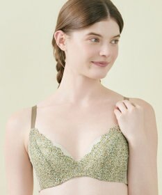 une nana cool MADE WITH LIBERTY FABRIC さあわたし レース 脇高ブラジャー