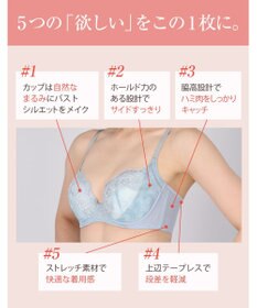 Wing ブラジャー これ1枚できれいシルエット 脇高設計 脇から背中すっきり 【スタイルアップブラ】 ブラ KB2900 ウイング／ワコール