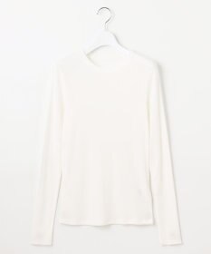 23区 【SLOW/一部店舗限定】シアーリブロンTEE クルーネック カットソー