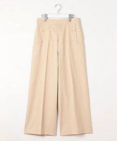 自由区 L 【接触冷感・UVカット・吸水速乾・洗える】シェルタリングドライオックスワイド パンツ