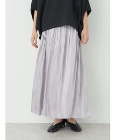 earth music&ecology シャイニーギャザースカート