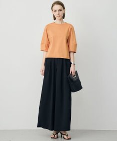 ICB 【先行予約】 ドレープツイル ボリュームワイドパンツ