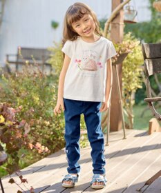 ANY KIDS フォトプリント ネコ Tシャツ