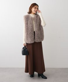 Green Parks ・ＥＬＥＮＣＡＲＥ　ＤＵＥ　サイドポケットフレアスカー