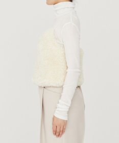 uncrave 【手洗い可】シープライク ファー ビスチェ（uncrave STANDARD）